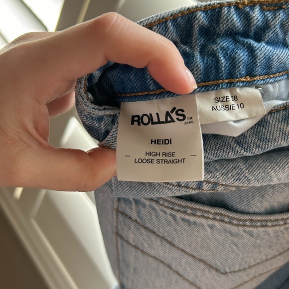 Rolla’s Heidi Straight Leg Ankle Jeans - Picture 6 of 7